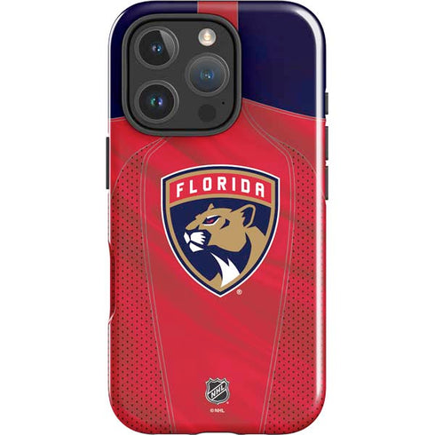 NHL Florida Panthers Jersey iPhone 16 Pro Impact Case